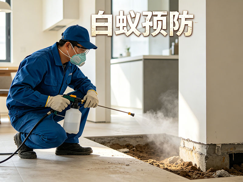 鹿城白蚁预防服务｜事前科学防护，杜绝蚁患滋生